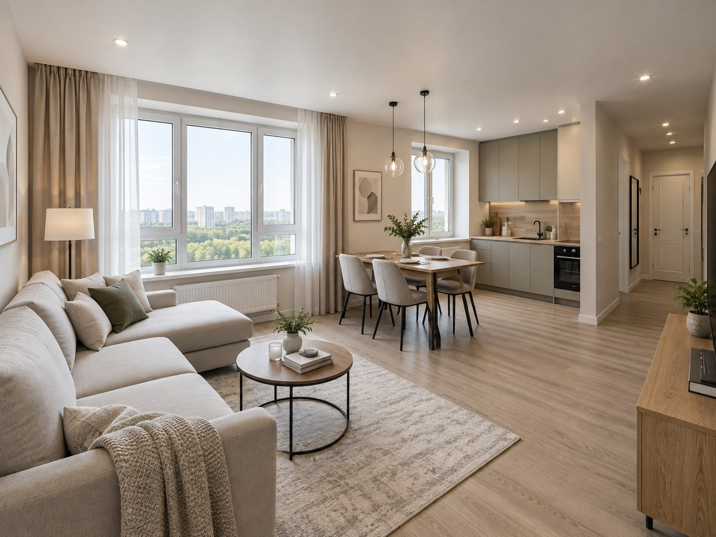 Иллюстрация интерьера: Whitebox · 75 м²