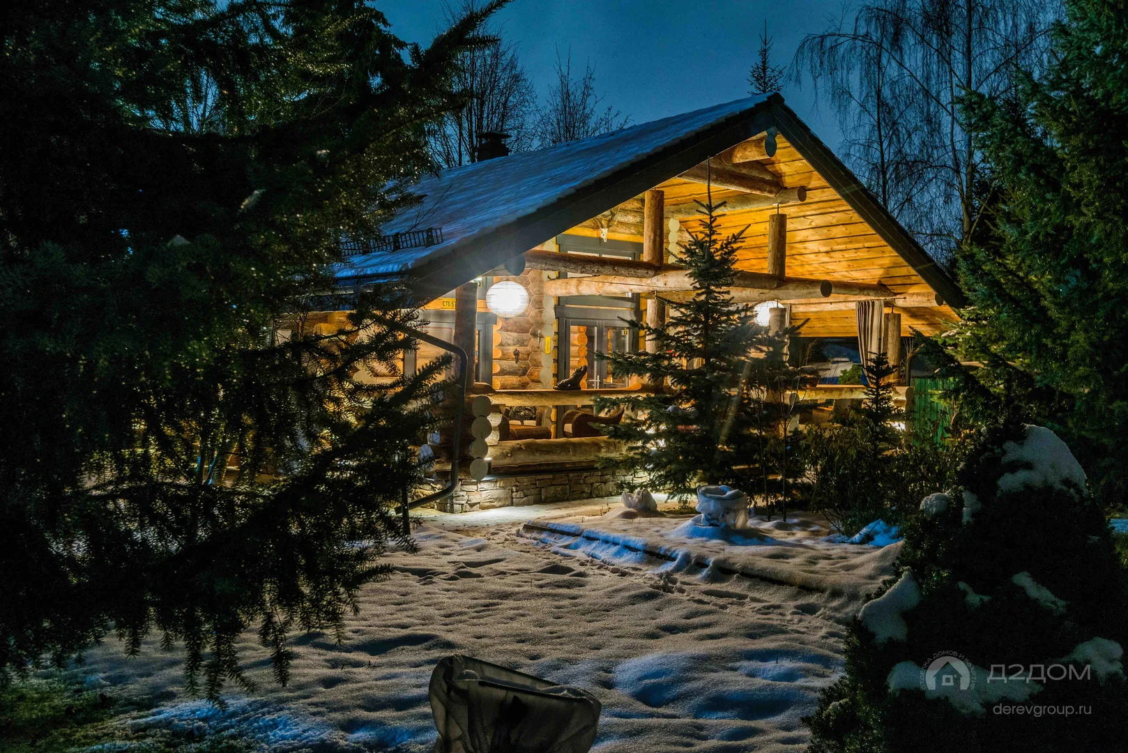 Сколково — баня из сосны кело — фото 2