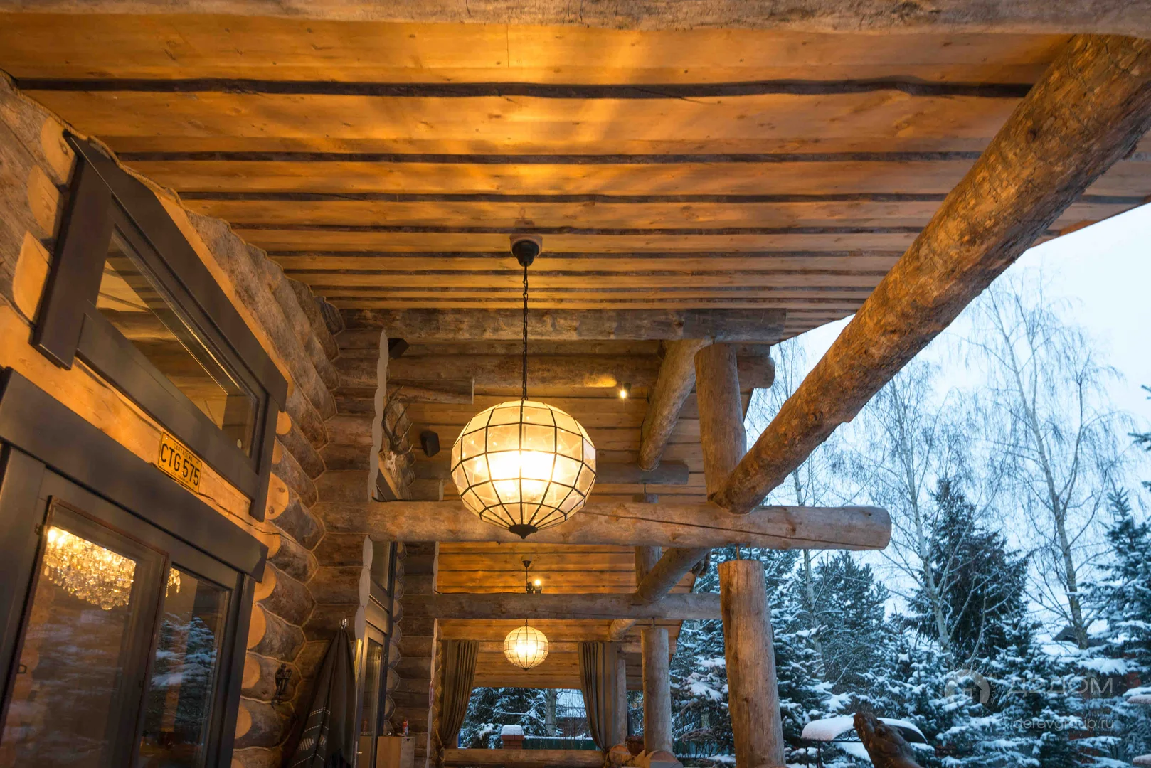Сколково — баня из сосны кело — фото 11