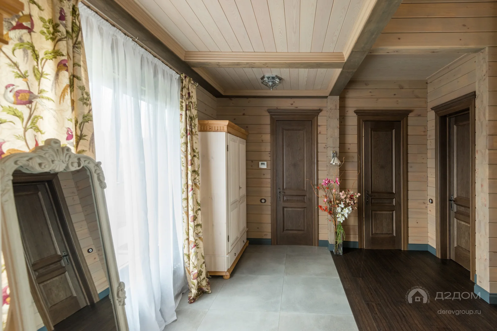 Одноэтажный деревянный дом — фото 6